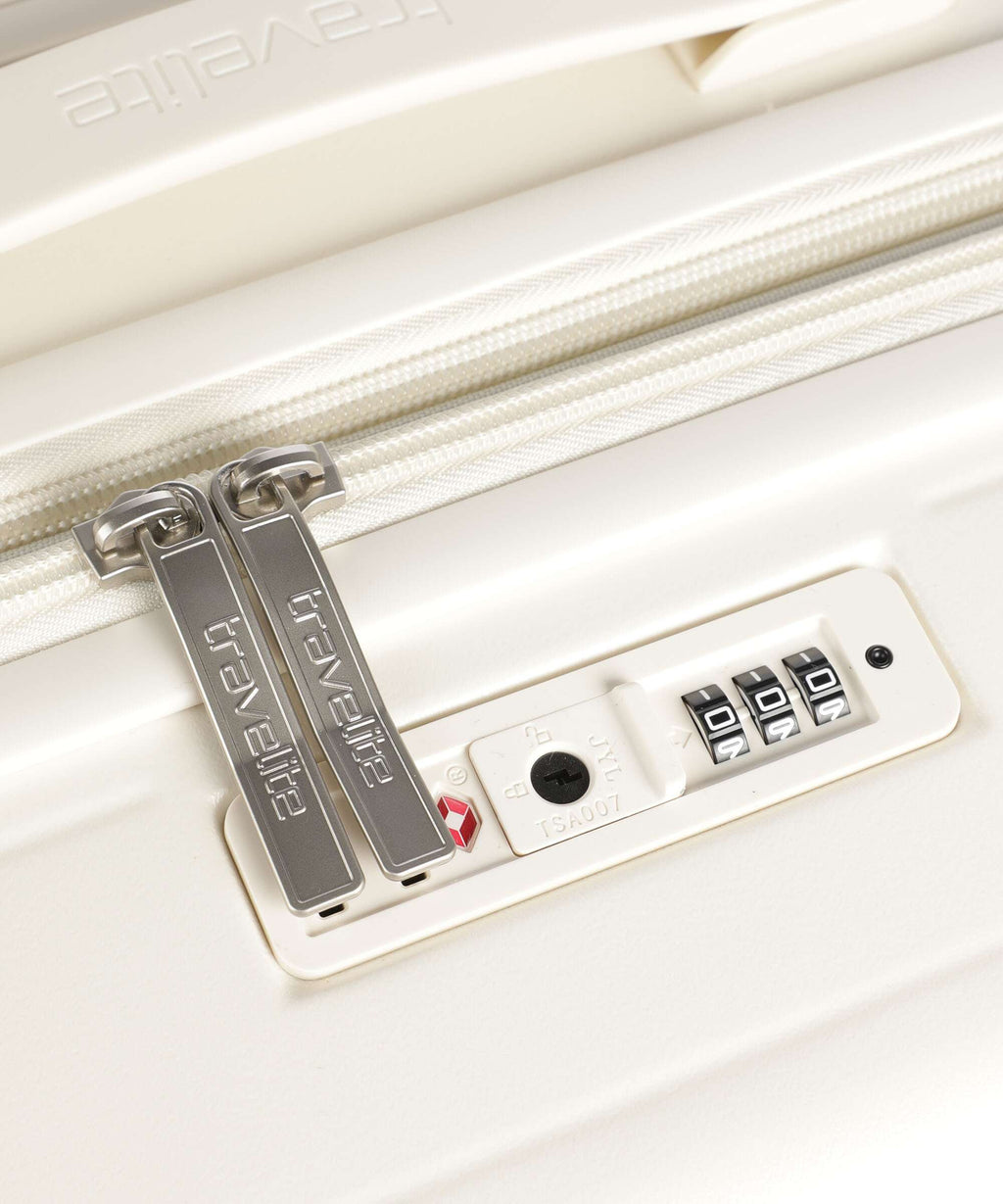 Travelite Panello Spinner (4 wheels) ivory