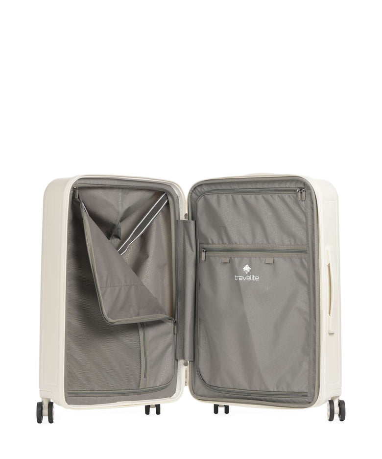 Travelite Panello Spinner (4 wheels) ivory