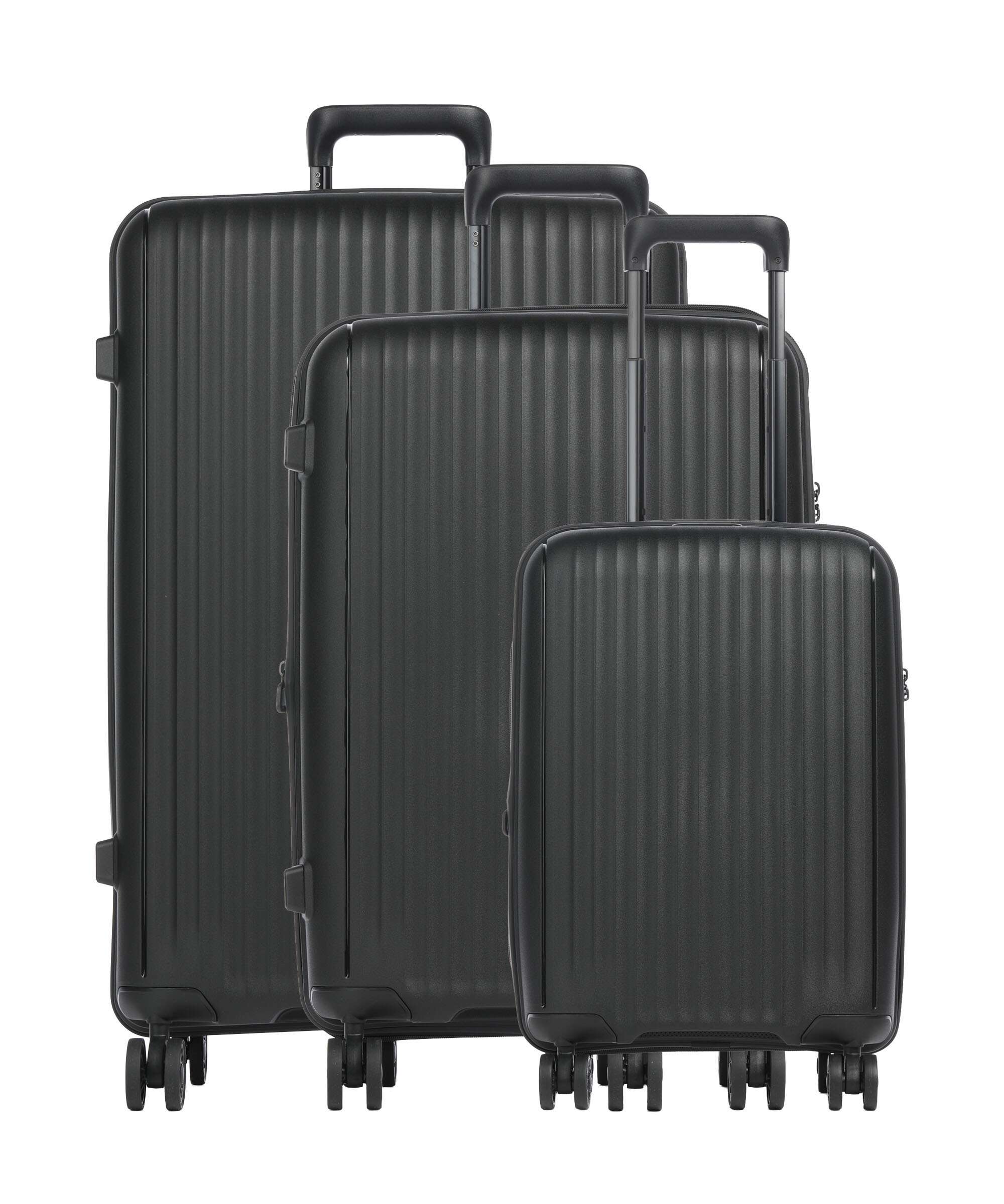 Travelite Skymate Suitcase set (4 wheels) black