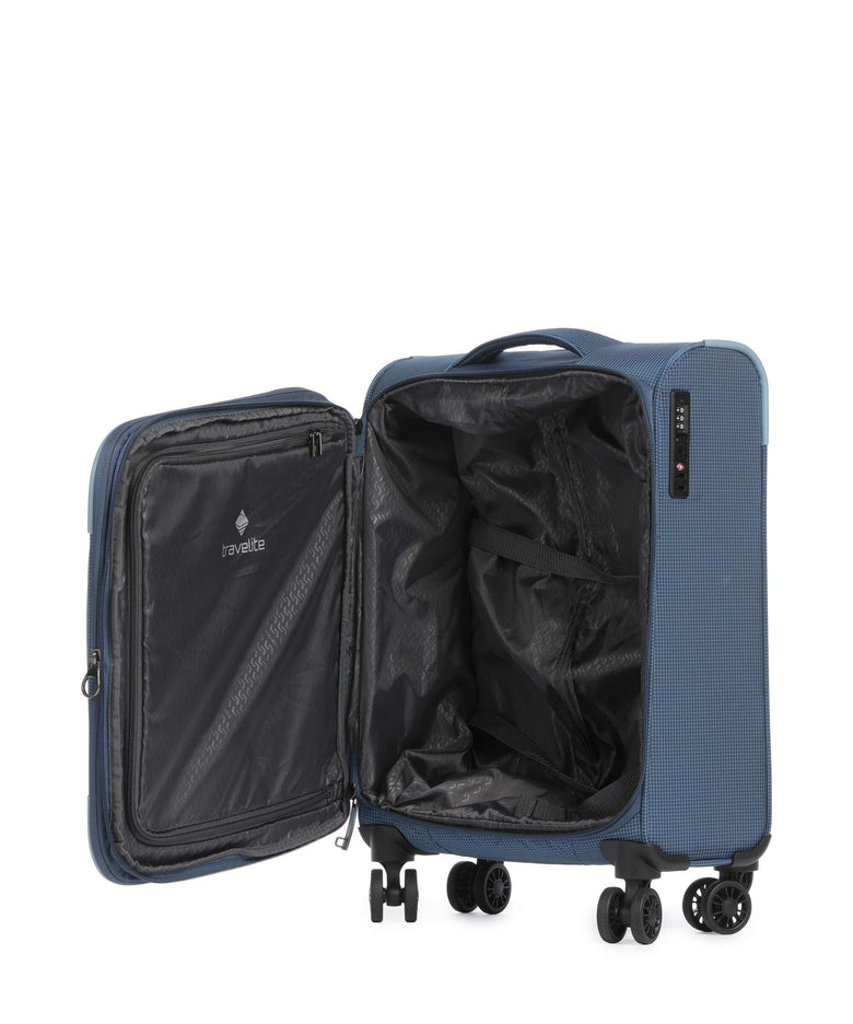 Travelite Corsiica Spinner (4 wheels) blue