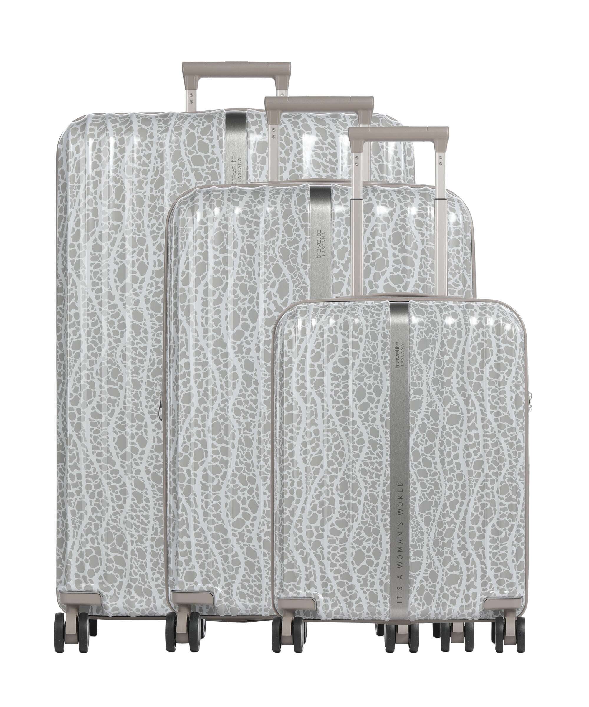 Travelite Lascana Edition Suitcase set (4 wheels) champagne