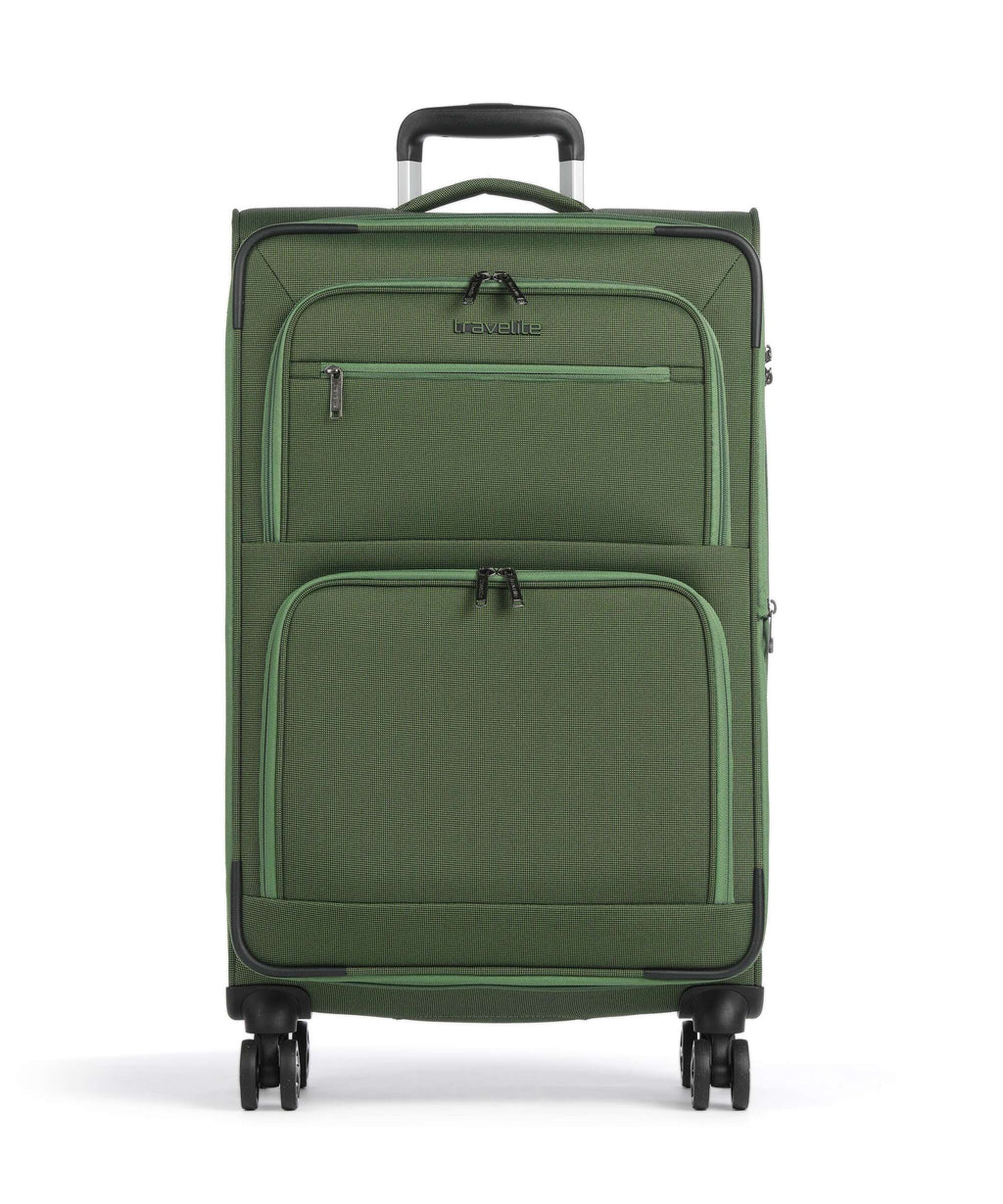 Travelite Cubis Spinner (4 wheels) green