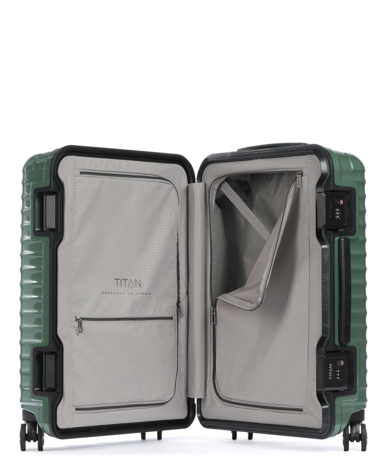 Titan Litron Frame M Spinner (4 wheels) traubengrün