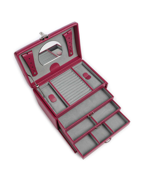 Windrose Beluga Jewelry box beere