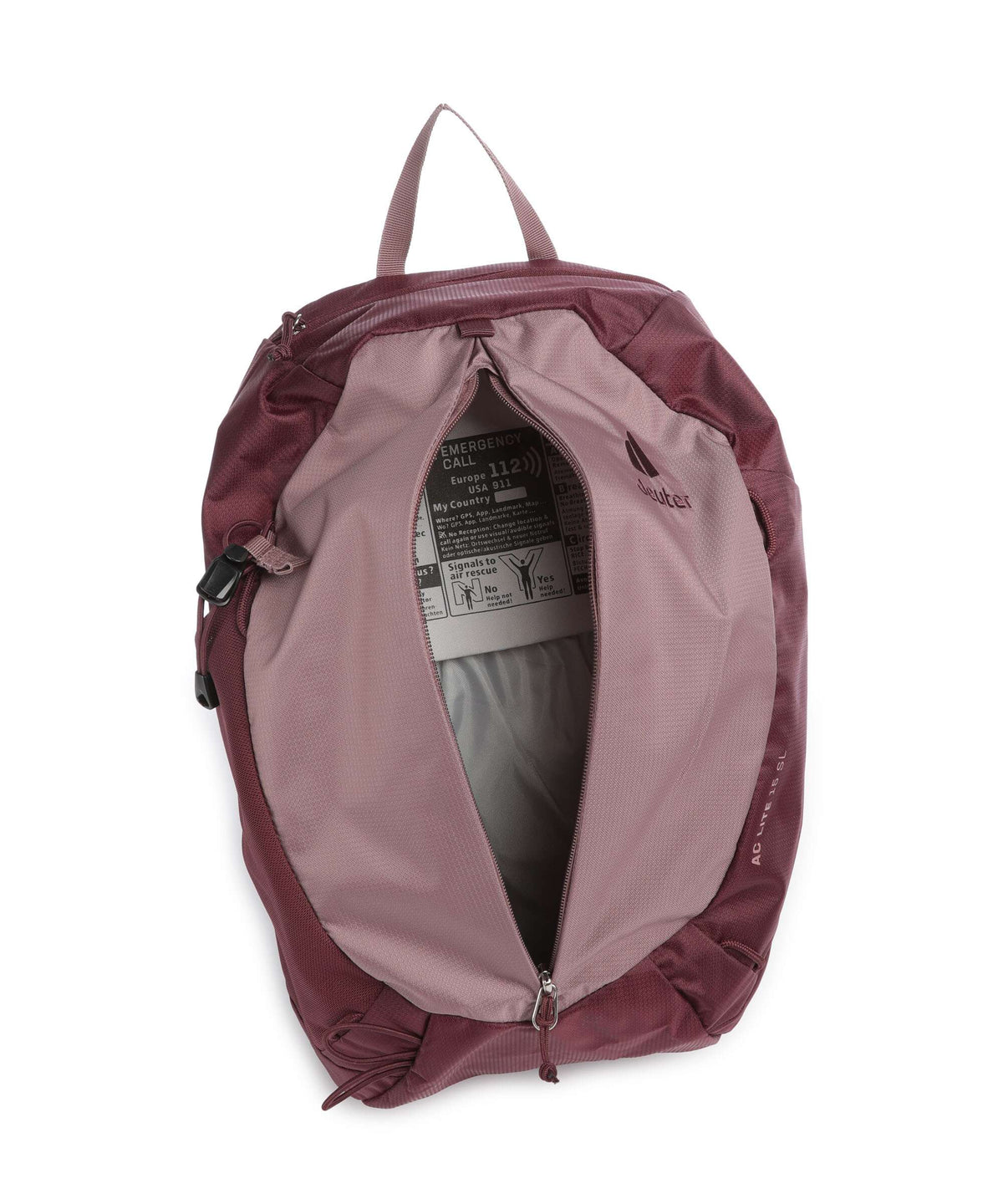 Deuter AC Lite 15 SL Hiking backpack ashrose/cassis
