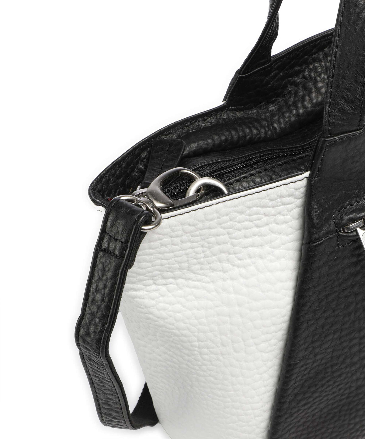 Voi Hirsch Verena Handbag schwarz/weiss