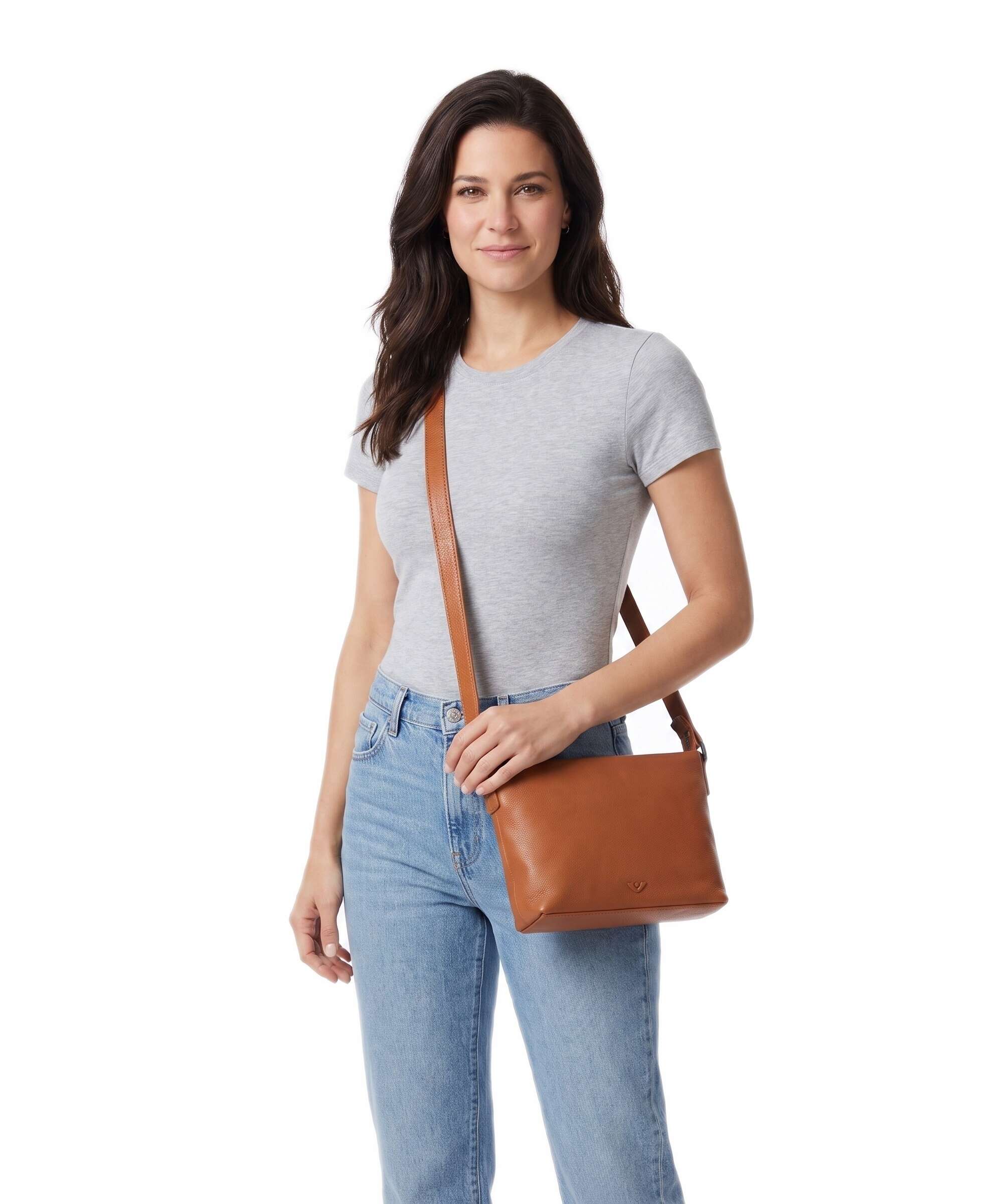 Voi Texas Gwyneth Crossbody bag cognac