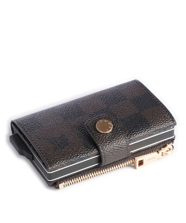 JOOP! Cortina Piazza C-Four Credit card holder seal brown