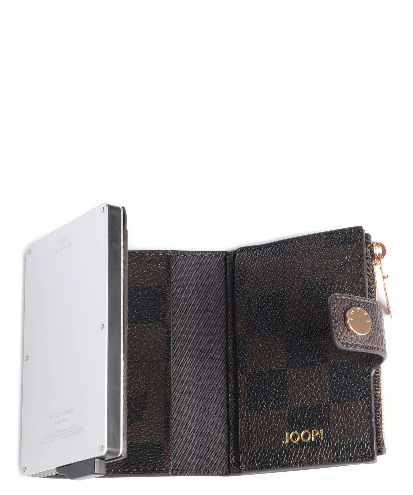 JOOP! Cortina Piazza C-Four RFID Credit card holder seal brown