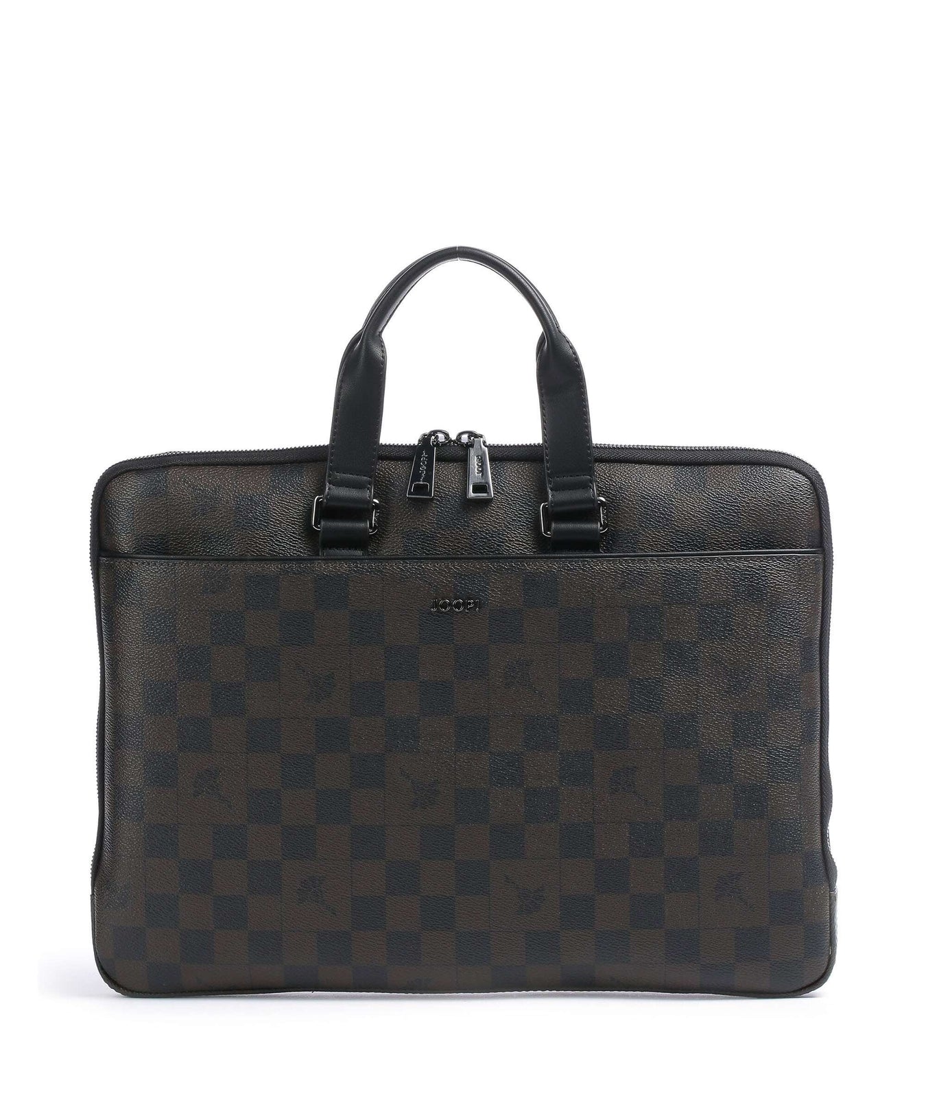 JOOP! Cortina Piazza Janus Briefcase seal brown