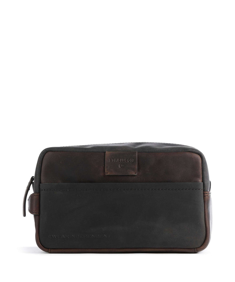 Strellson Brick Lane Toiletry bag dark brown