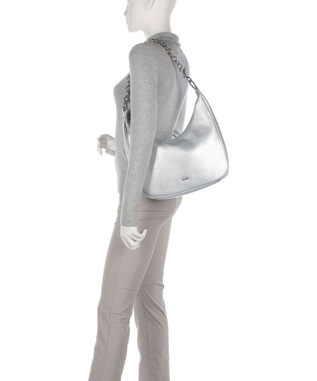 JOOP! Dolce Metallo Hobo bag silver