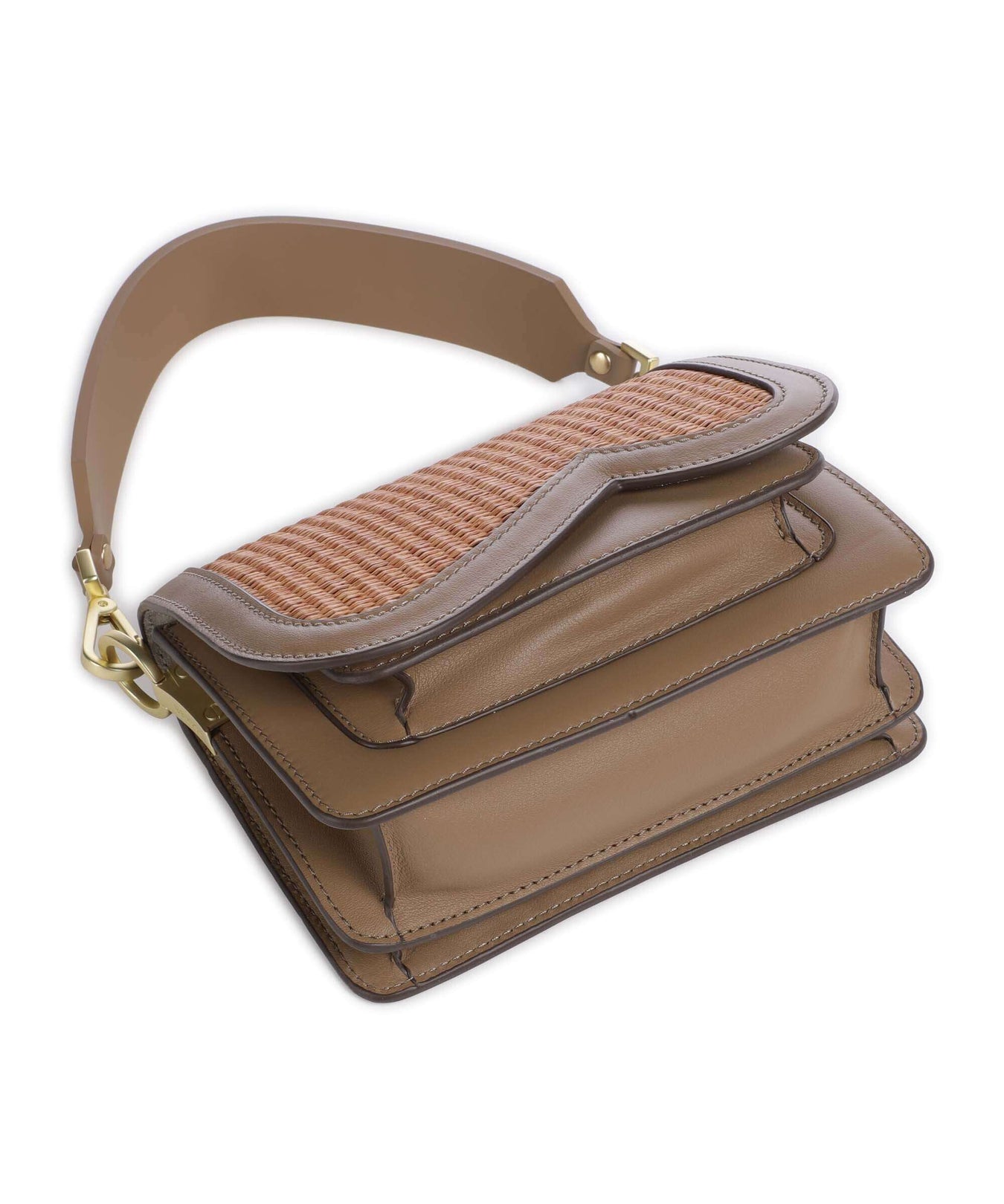 Bogner Bex Rafia Eartha Shoulder bag portabella