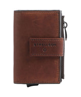 Strellson Brick Lane C-Four RFID Porta carte di credito dark brown