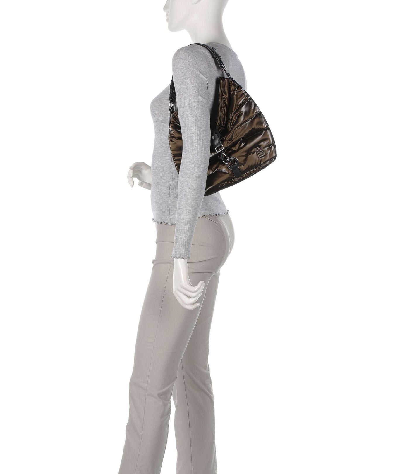 Bogner Choulex Heather Hobo bag dark brown