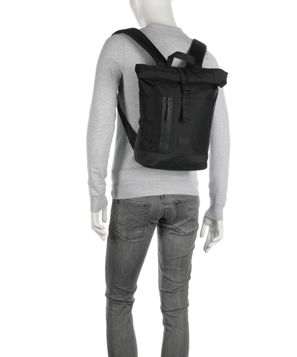 Strellson Northwood Rs Eddie Rolltop backpack black