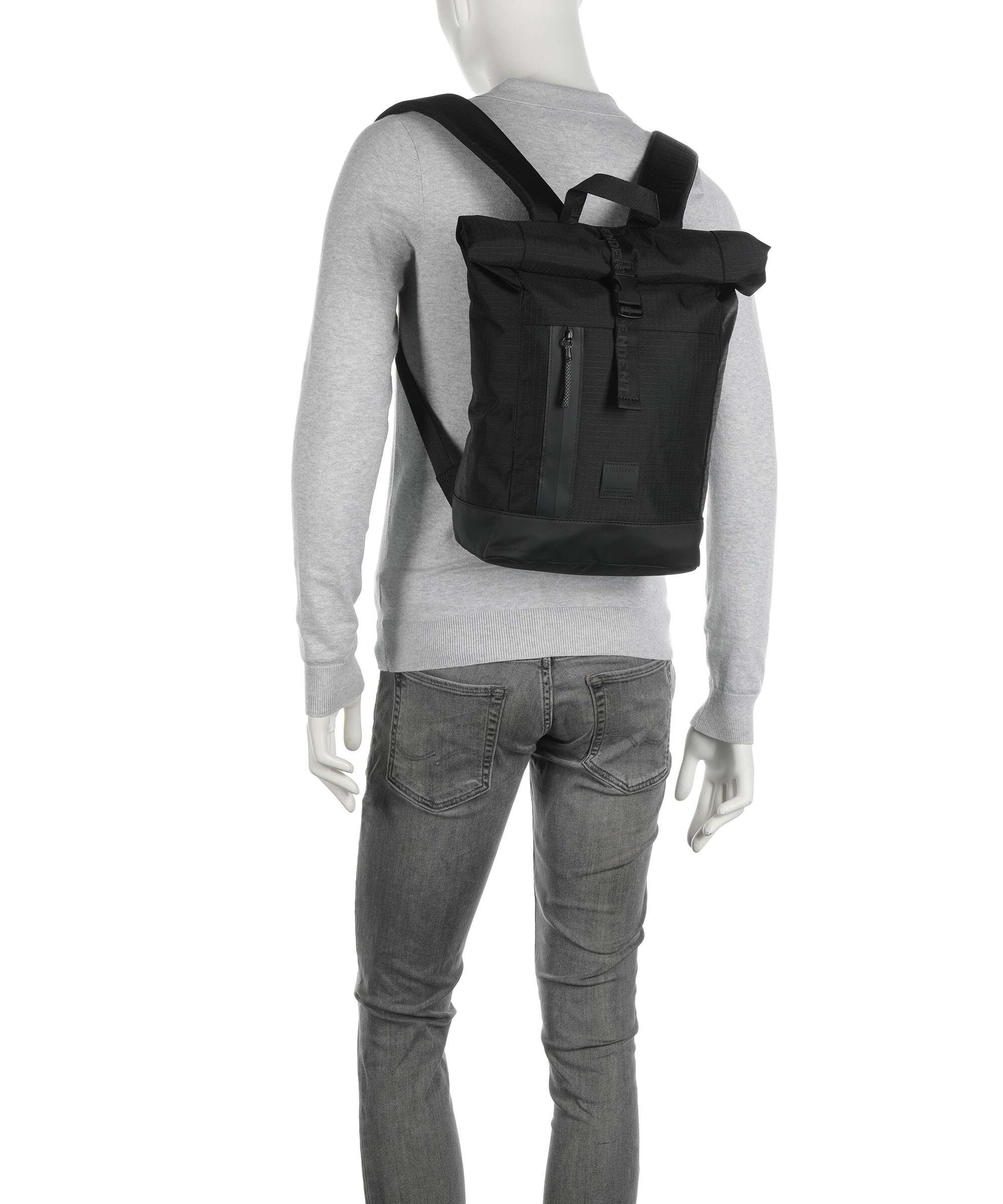 Strellson Northwood Rs Eddie Rolltop backpack black