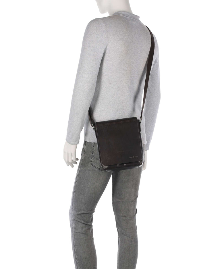 Strellson Abbey Crossbody bag darkbrown
