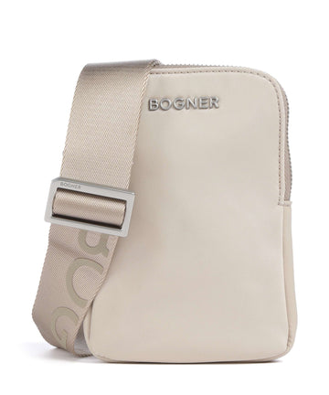 Bogner Klosters Johanna Borsetta porta cellulare oyster gray