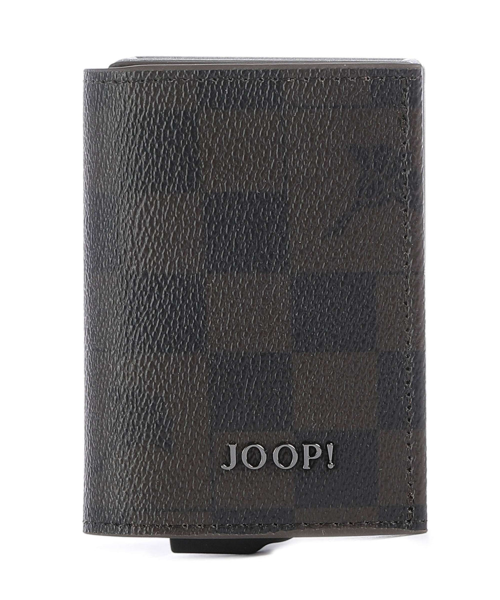 JOOP! Cortina Piazza E-Cage RFID Credit card holder seal brown