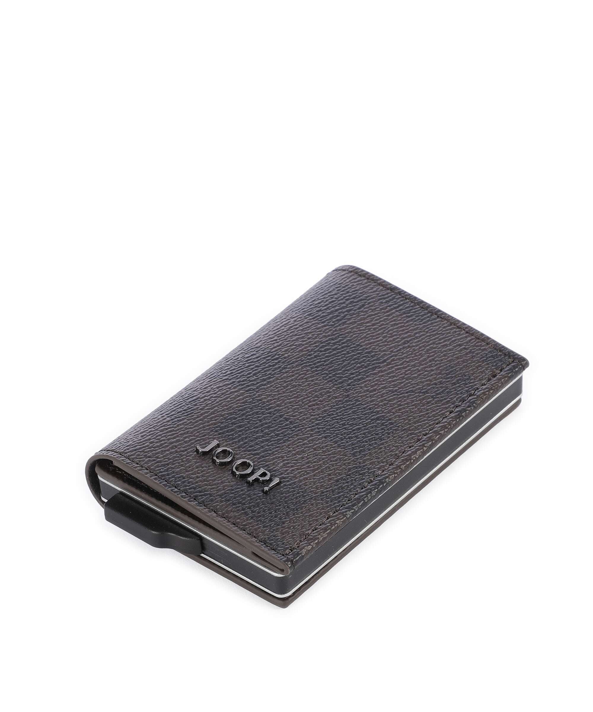 JOOP! Cortina Piazza E-Cage RFID Credit card holder seal brown