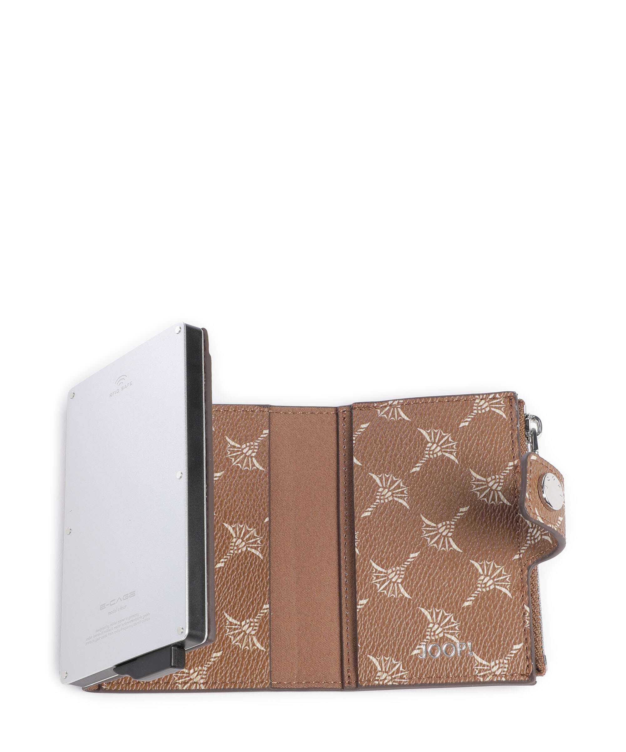 JOOP! Cortina 1.0 E-Cage Credit card holder light brown