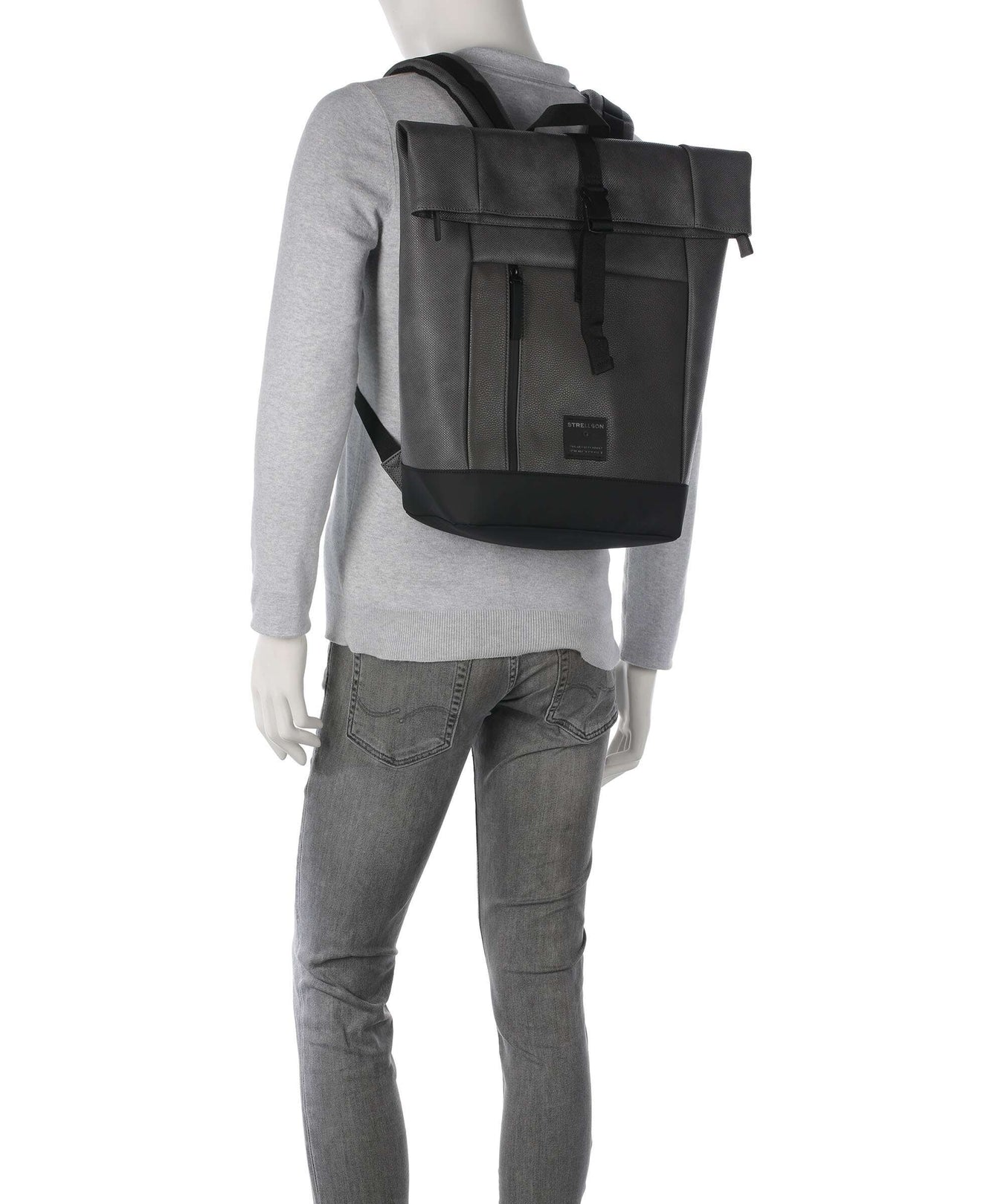 Strellson Westferry Rolltop backpack darkgrey
