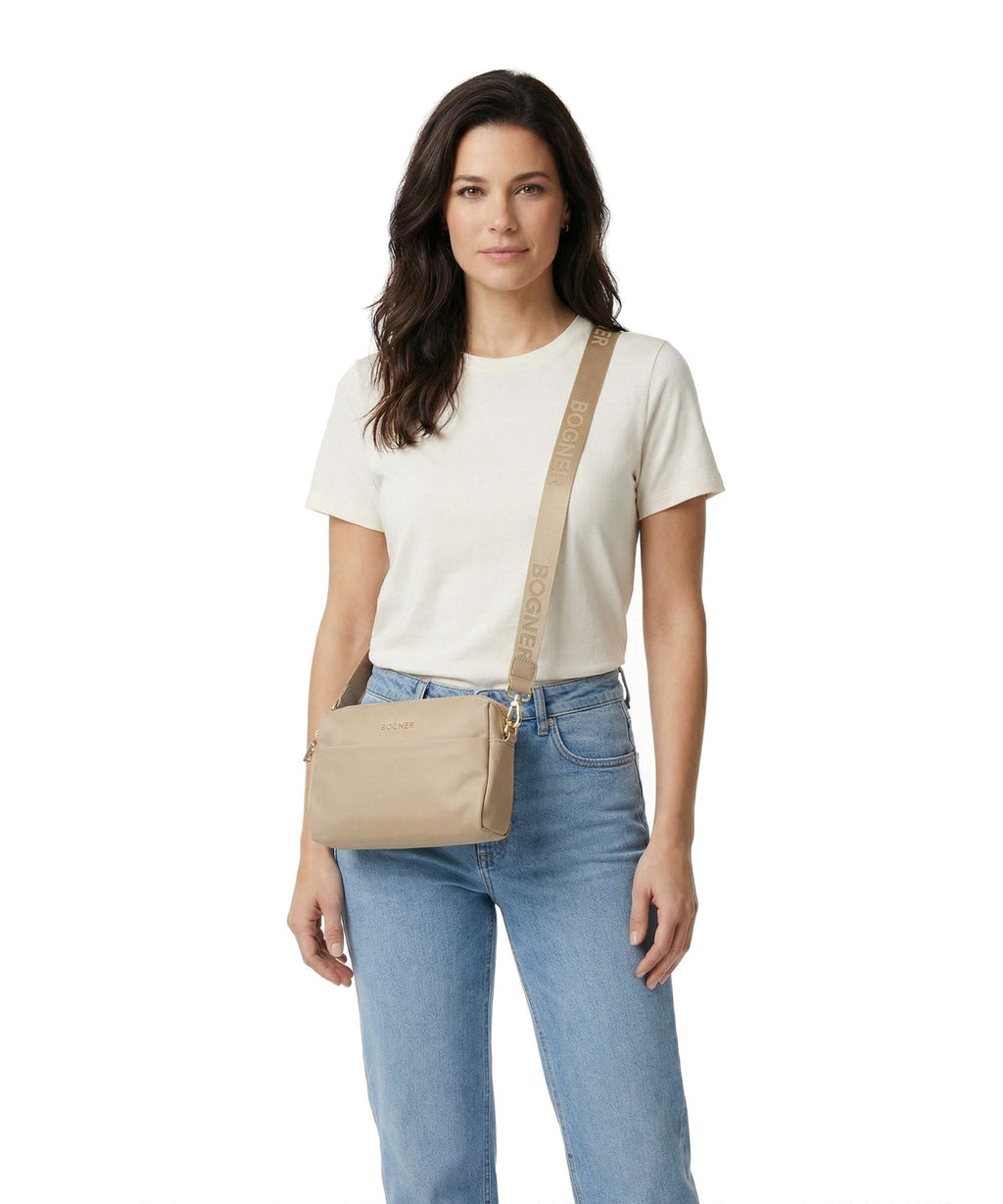 Bogner Klosters Neve Sita Crossbody bag lattè