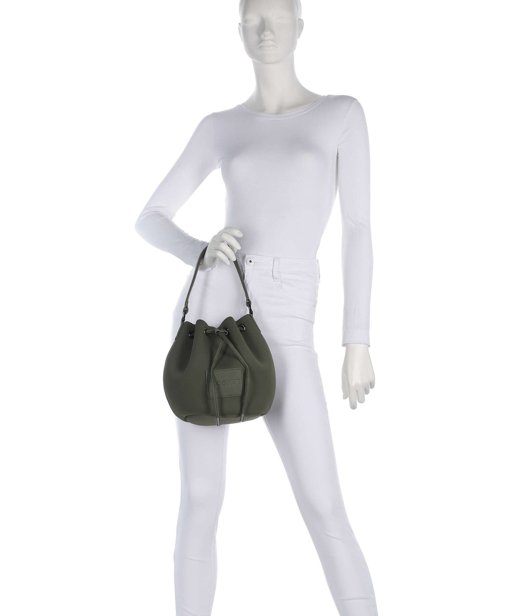 Bogner Alvier Ines Bucket bag dark olive