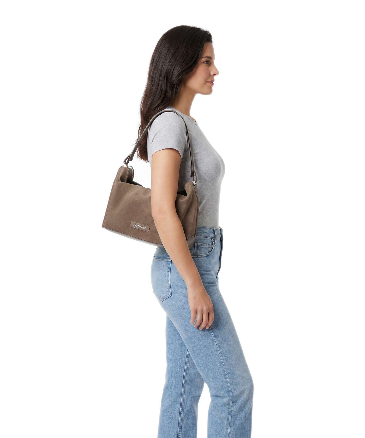 Bogner Loges Phoenix Hobo bag brown