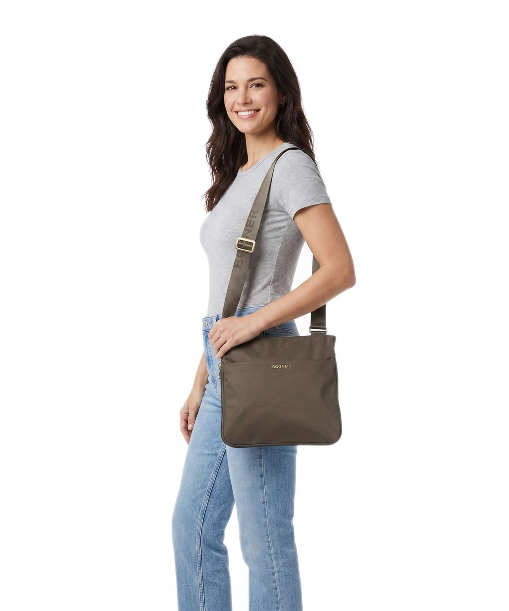 Bogner Klosters Neve Serena Crossbody bag dark olive