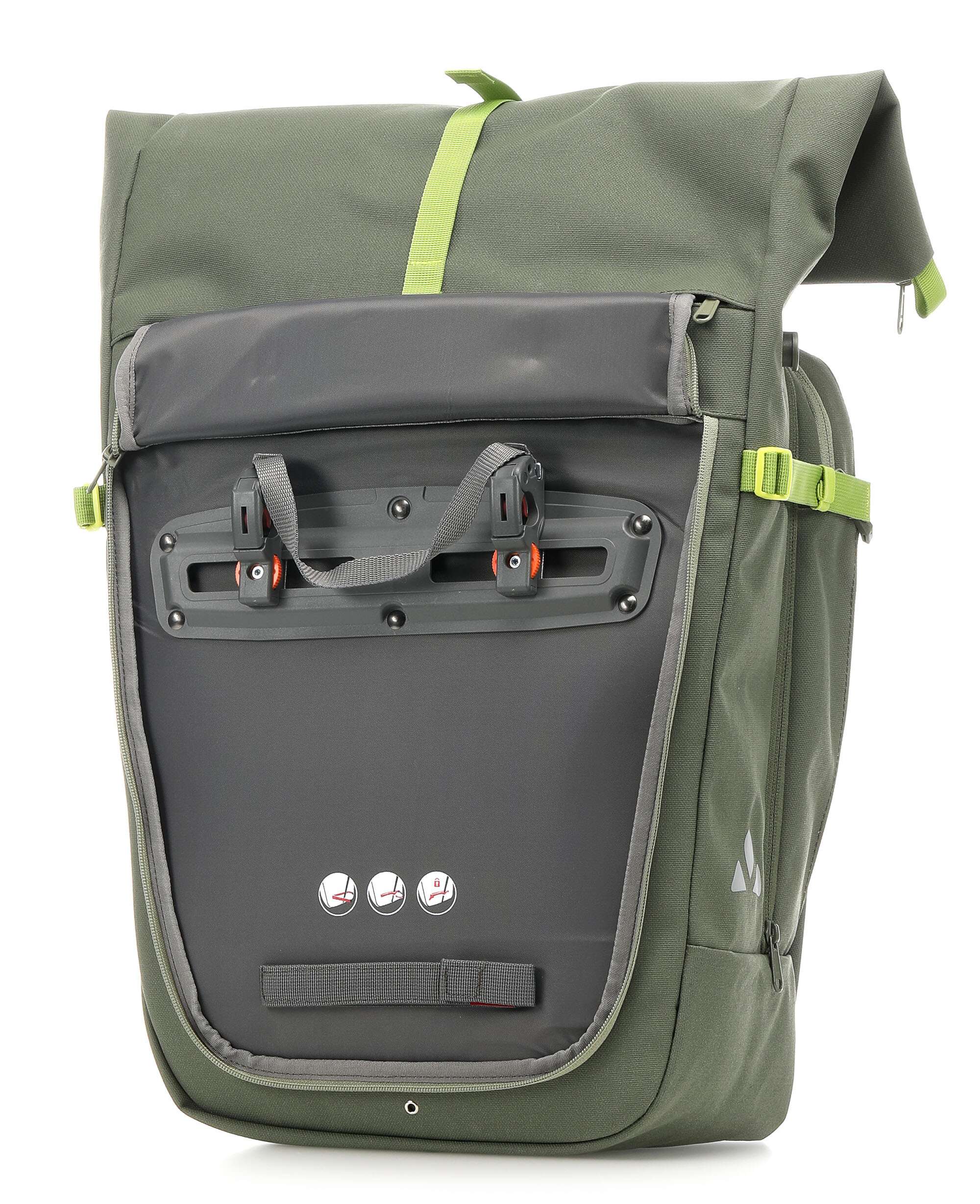 Vaude ExCycling Back QMR 2.0 Bike pannier cedar wood