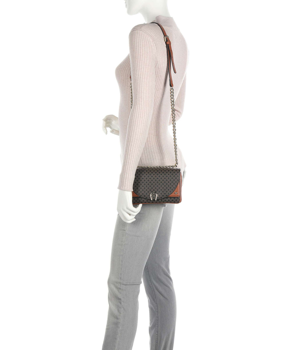 Aigner Diadora XS Shoulder bag cognac brown