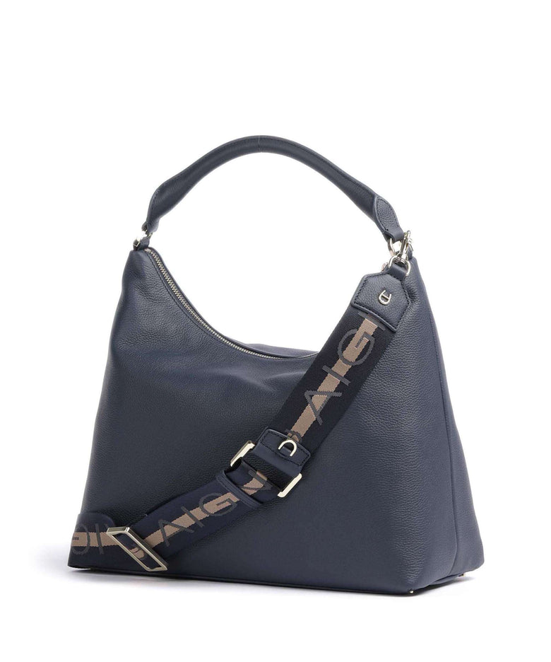 Aigner Zita M Hobo bag cosmic blue