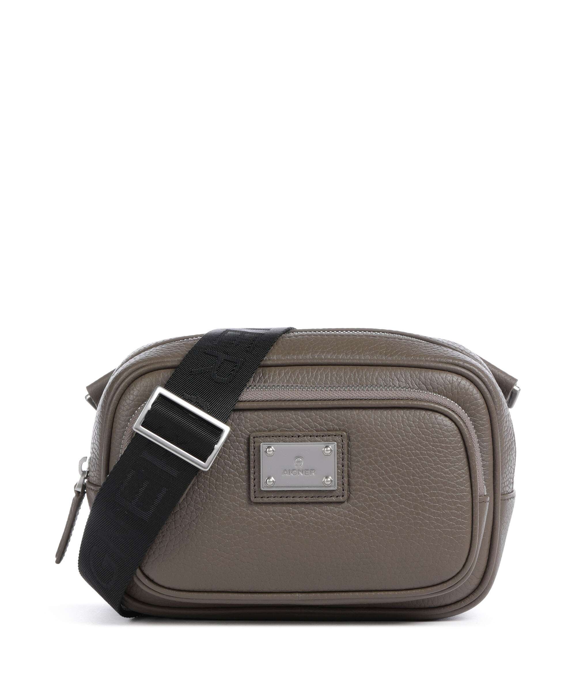 Aigner Elio S Crossbody bag coal brown