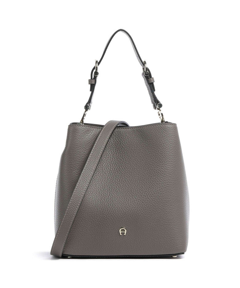 Aigner Delia S Bucket bag coal brown