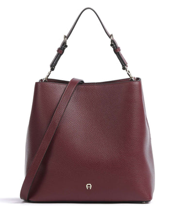 Aigner Delia M Borsa hobo burgundy