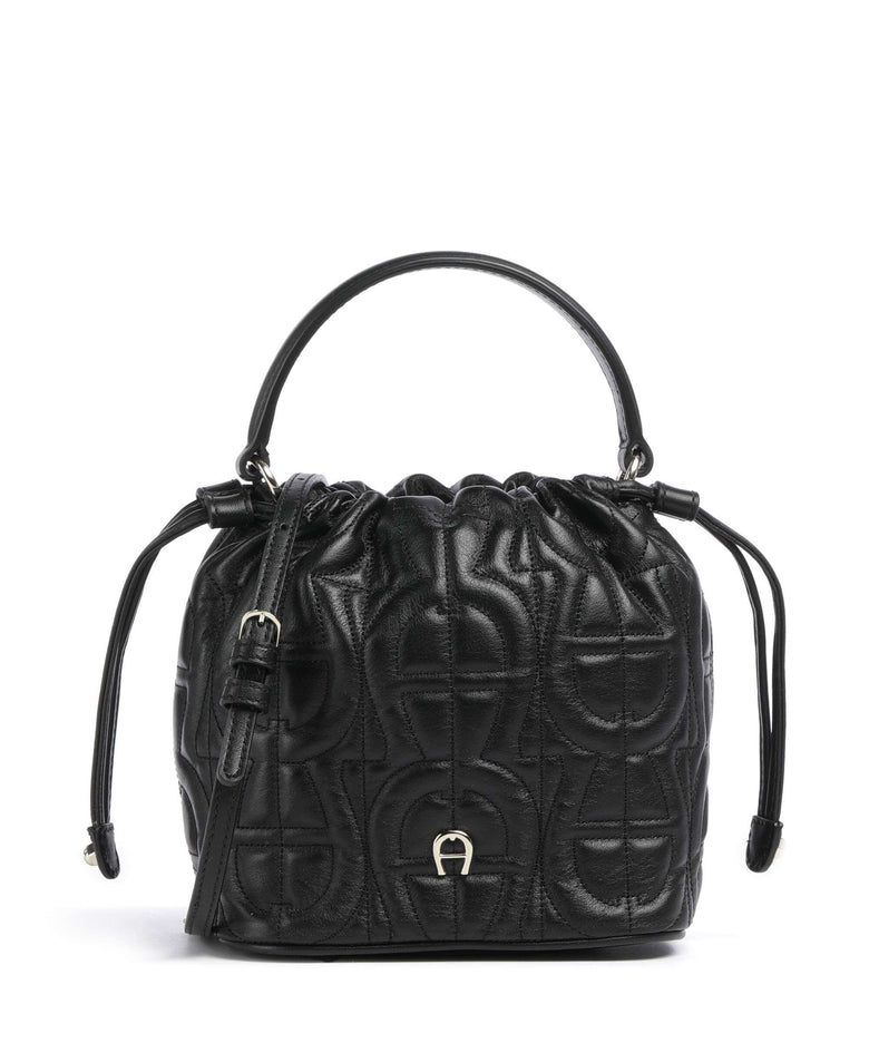 Aigner Diadora XS Bucket bag black 