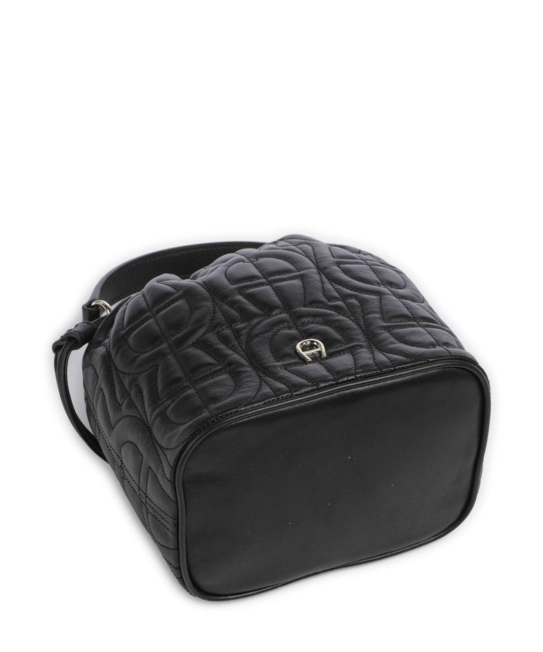 Aigner Diadora XS Bucket bag black 