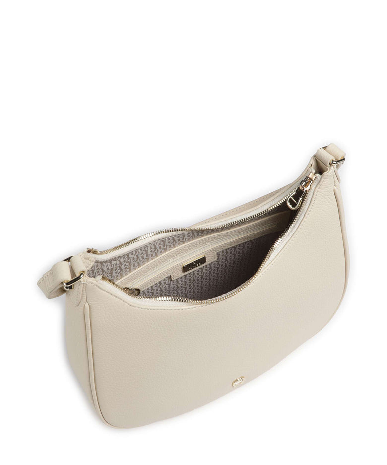 Aigner Diadora M Hobo bag macadamia white