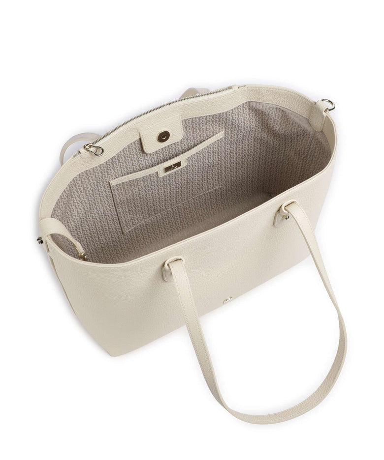 Aigner Diadora L Tote bag macadamia white