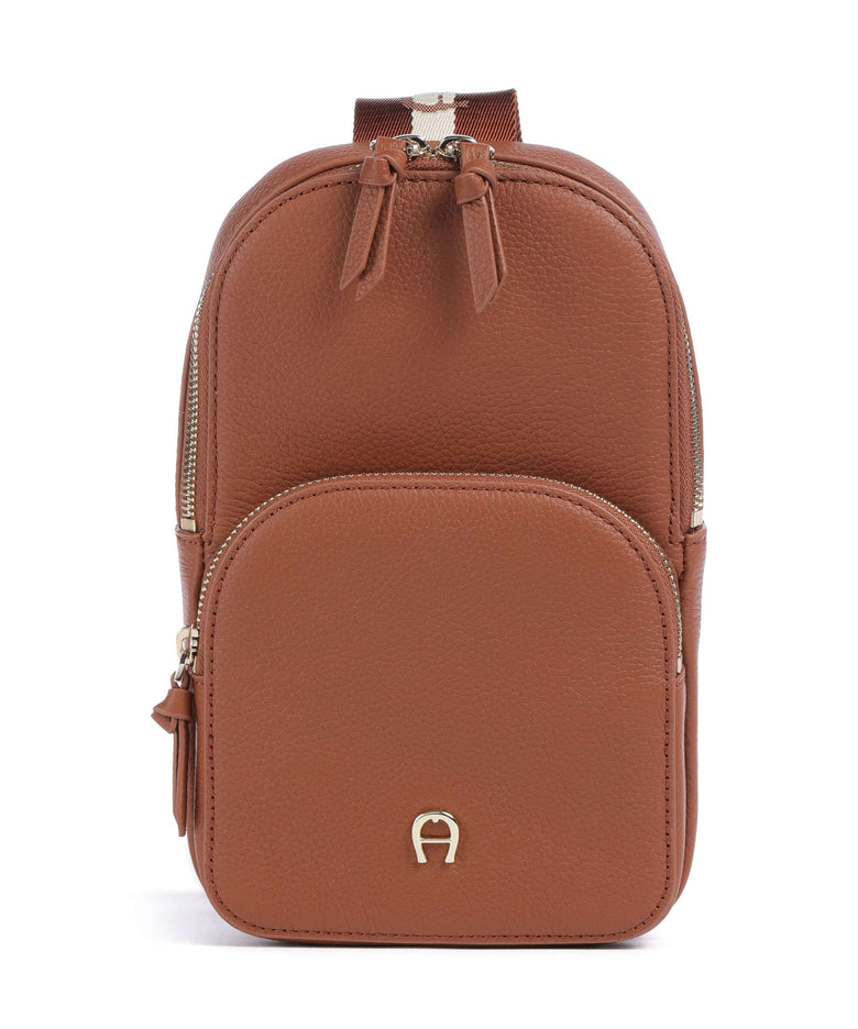 Aigner Zita Sling bag cognac brown