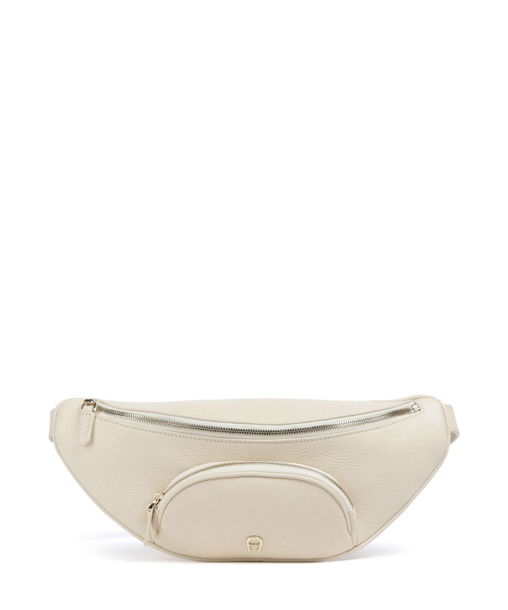Aigner Fashion Belt bag macadamia white
