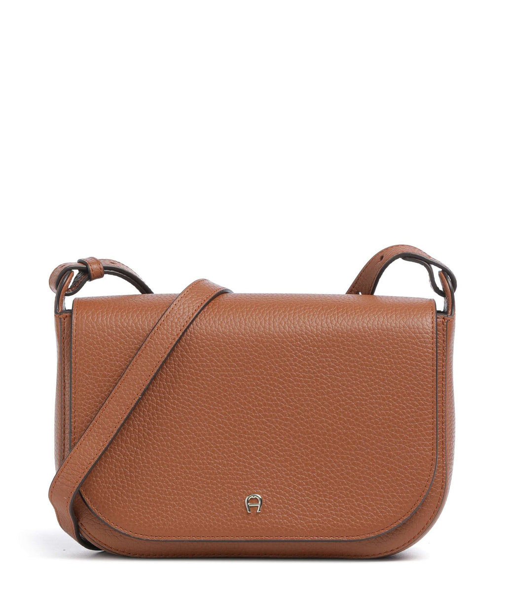 Aigner Pura S Crossbody bag cognac brown