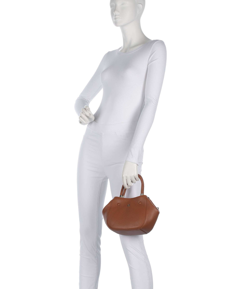 Aigner Carré Soft S Handbag cognac brown