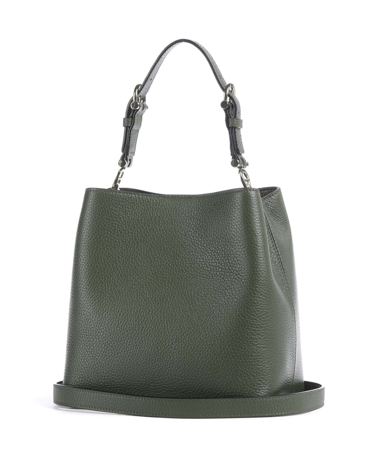 Aigner Delia S Bucket bag dark olive