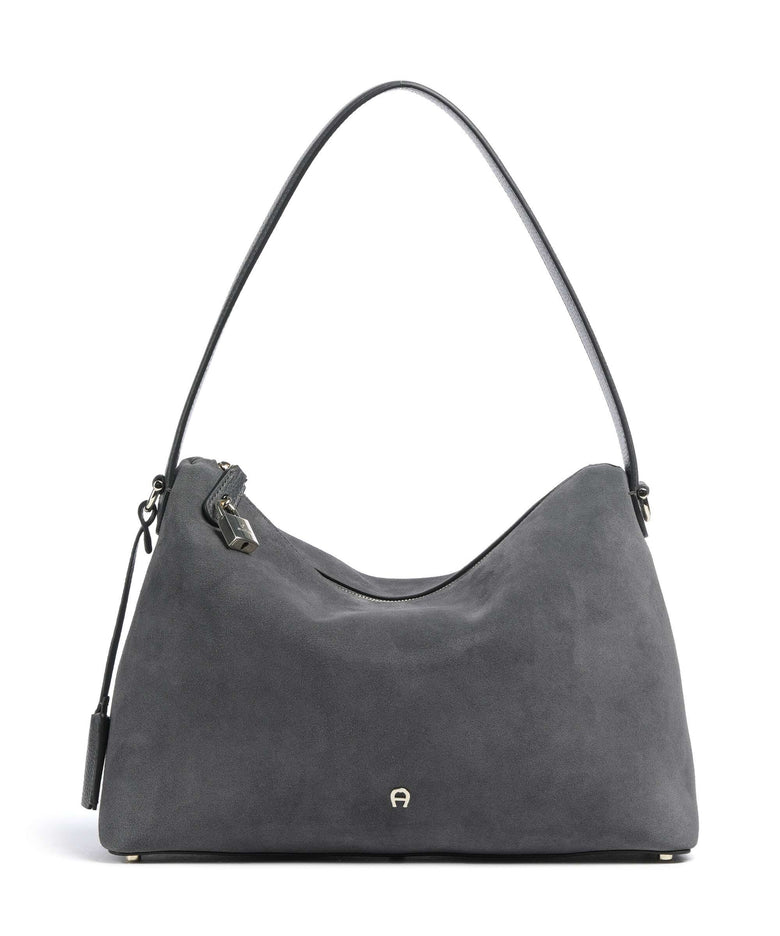 Aigner Delia M Hobo bag night grey