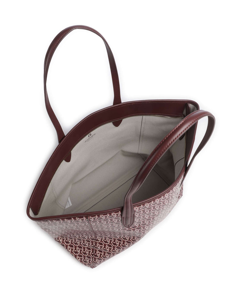 Aigner Portami M Tote bag port red