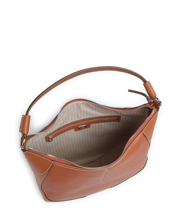 Aigner Ambra L Hobo bag cognac brown