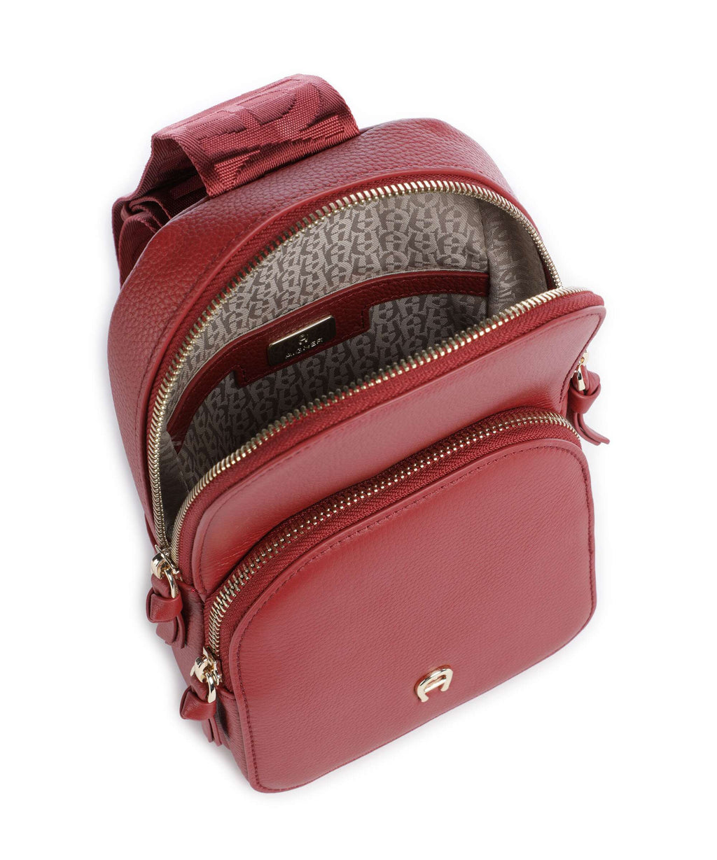 Aigner Zita Sling bag burnt red